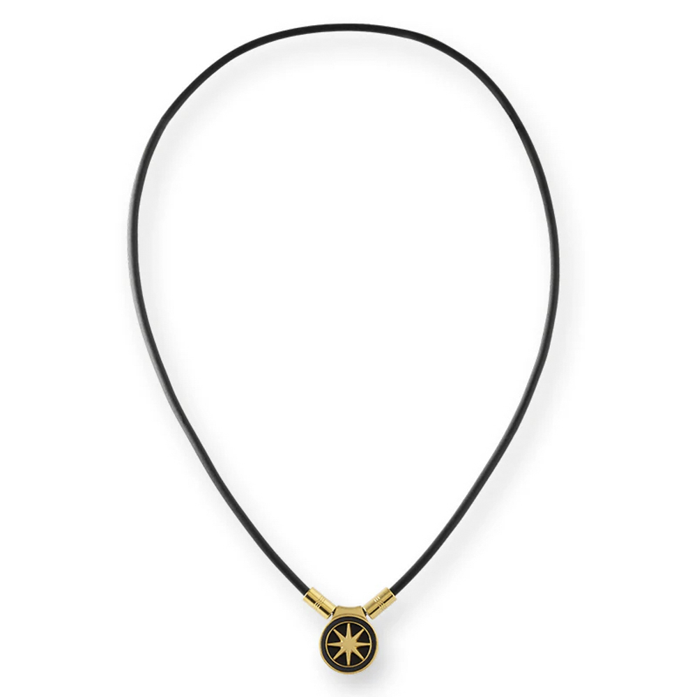 バンデル BANDEL ネックレス Healthcare Necklace Earth mini 2.0(Black×Gold) 52cm HLCFNE2BG52【FITHOUSE ONLINE SHOP】