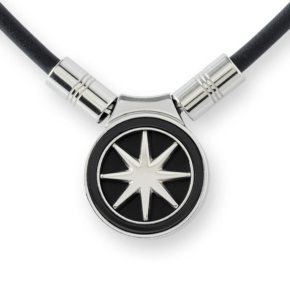 バンデル BANDEL ネックレス Healthcare Necklace Earth mini 2.0(Black×Silver) 47cm HLCFNE2BS47【FITHOUSE ONLINE SHOP】