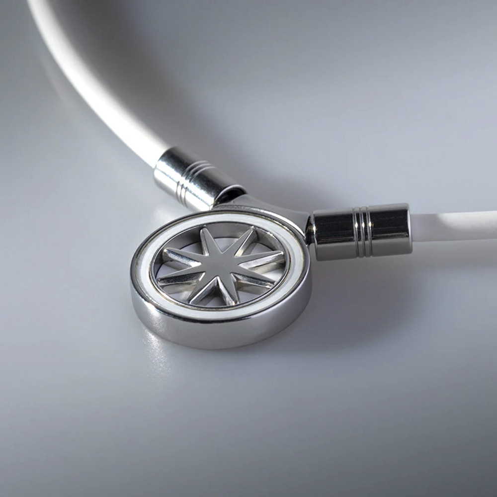 バンデル BANDEL ネックレス Healthcare Necklace Earth mini 2.0(White×Silver) 47cm HLCFNE2WS47【FITHOUSE ONLINE SHOP】