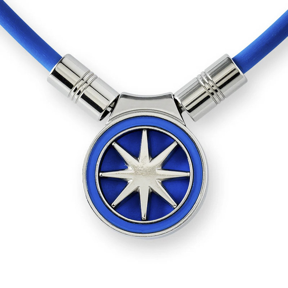 バンデル BANDEL ネックレス Healthcare Necklace Earth mini 2.0 青木瀬令奈モデル(Blue×Silver) 52cm HLCFNE2AS52【FITHOUSE ONLINE SHOP】