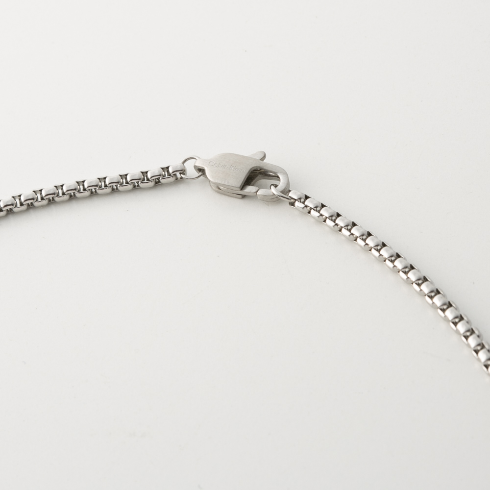 カルバンクライン Calvin Klein ネックレス METALLIC WAVES DOG TAG 35100033【FITHOUSE ONLINE SHOP】