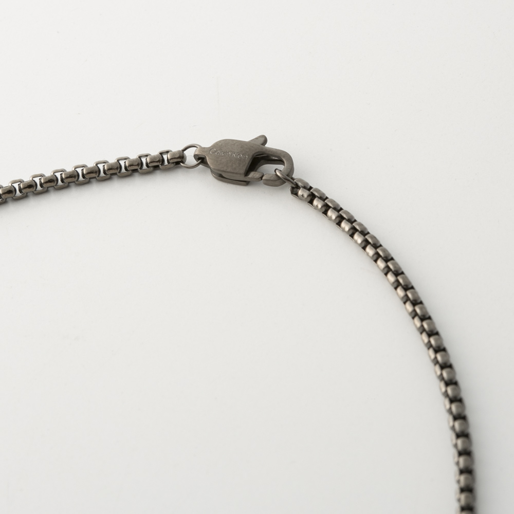 カルバンクライン Calvin Klein ネックレス METALLIC WAVES DOG TAG 35100032【FITHOUSE ONLINE SHOP】