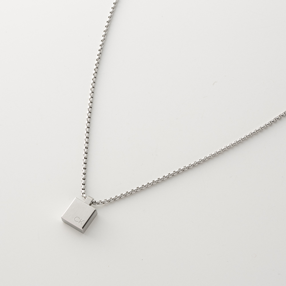 カルバンクライン Calvin Klein ネックレス MINIMALISTIC SQUARES 35000486【FITHOUSE ONLINE SHOP】