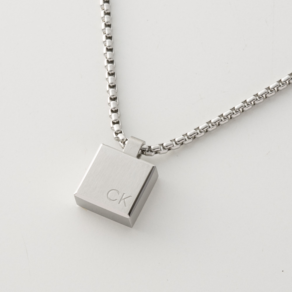 カルバンクライン Calvin Klein ネックレス MINIMALISTIC SQUARES 35000486【FITHOUSE ONLINE SHOP】