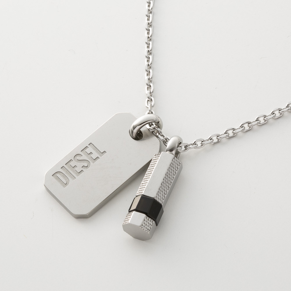 ディーゼル DIESEL ドッグタグ&ボルト ネックレス DX1156040【FITHOUSE ONLINE SHOP】
