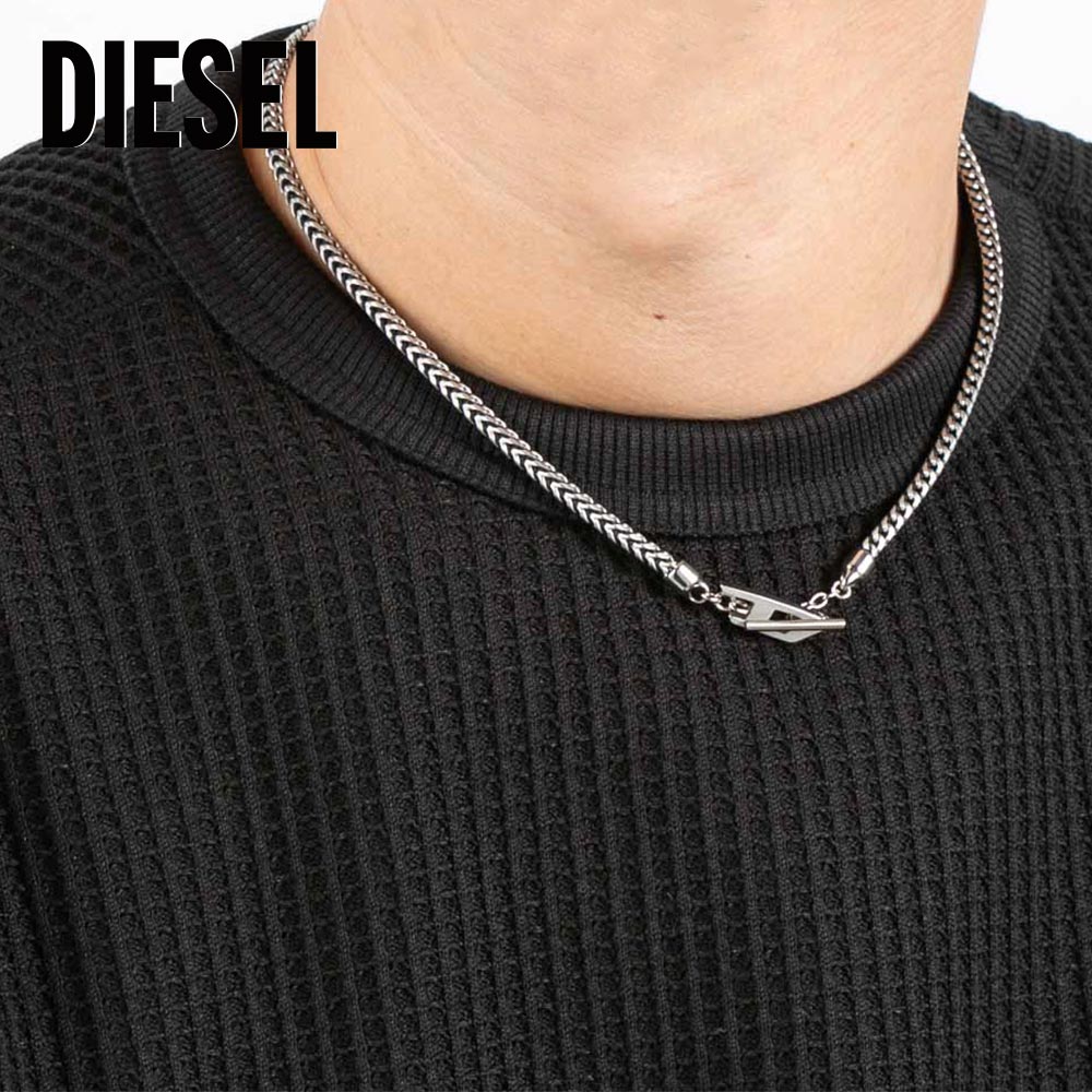 ディーゼル DIESEL ロゴチェーンネックレス DX1552040【FITHOUSE ONLINE SHOP】
