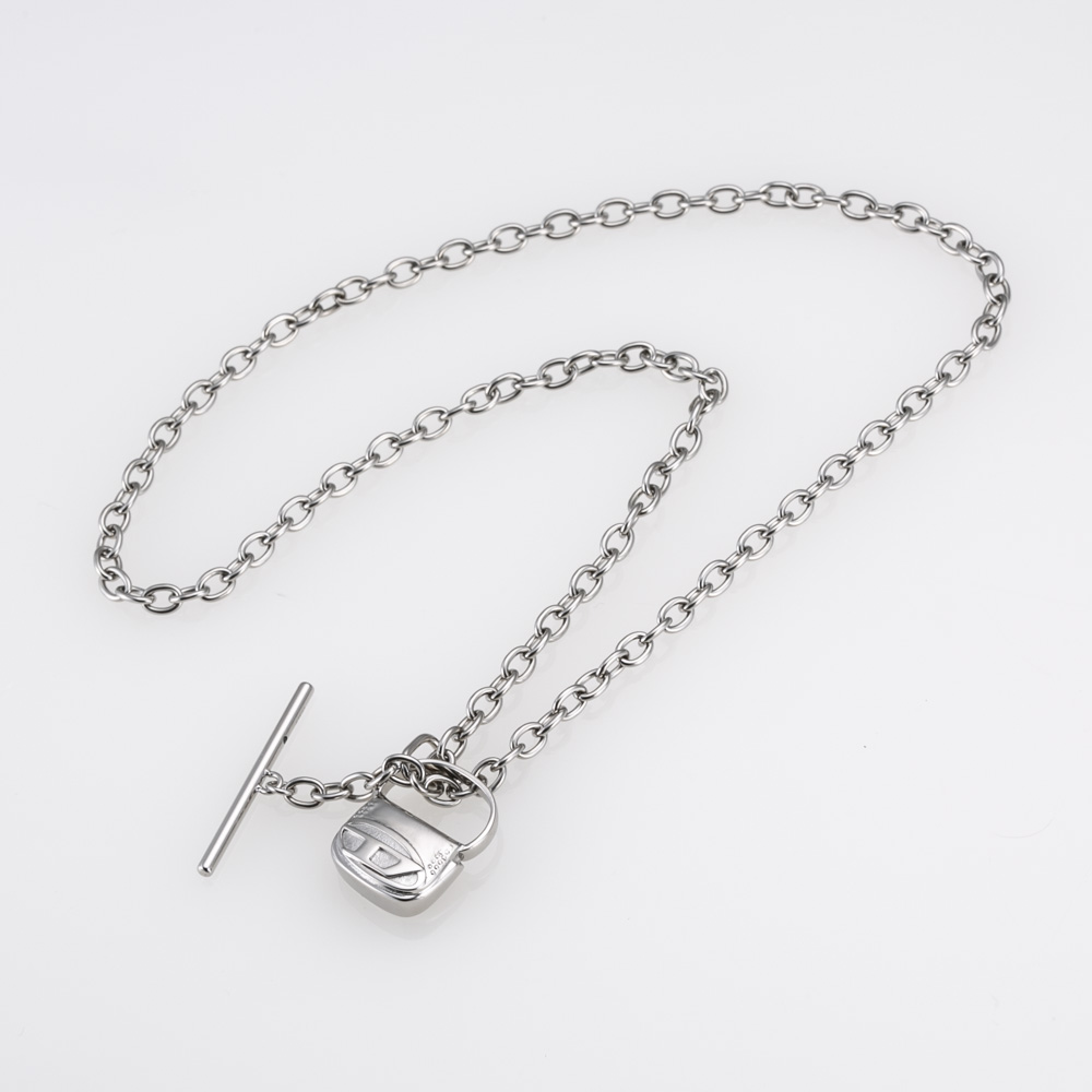 ディーゼル DIESEL 1DRバッグチャームネックレス DX1593040【FITHOUSE ONLINE SHOP】