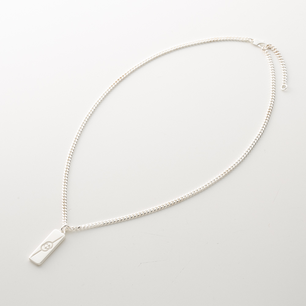 グッチ GUCCI ダイアゴナル インターロッキングG ネックレス 774055/J8400/8106【FITHOUSE ONLINE SHOP】