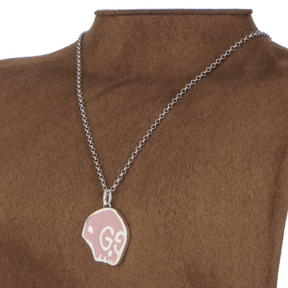グッチ GUCCI ネックレス グッチゴーストスカル 459381/J8410/8161 