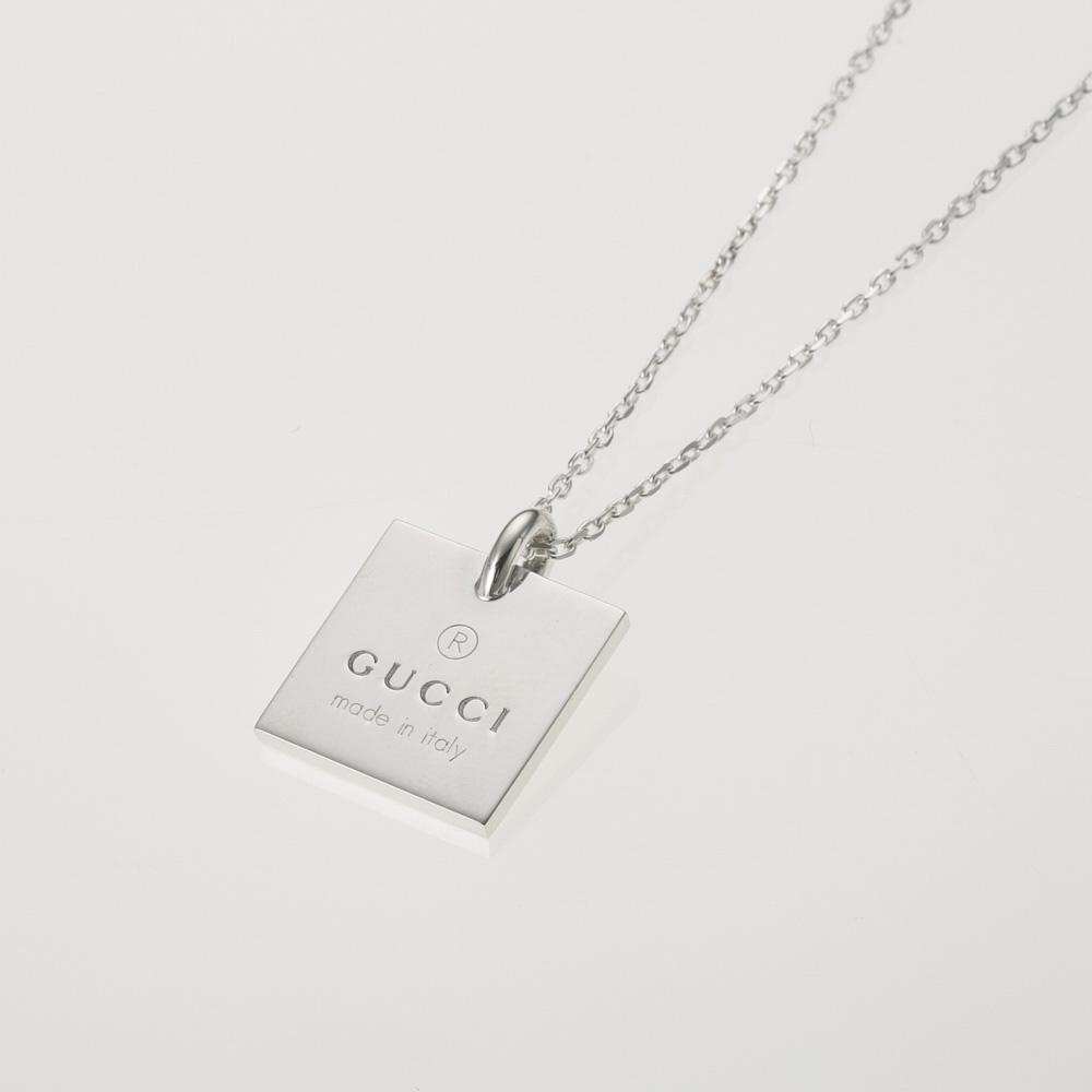 グッチ プレート ネックレス GUCCI-