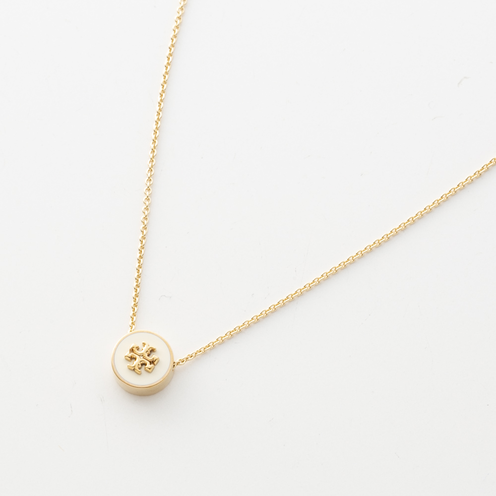 トリーバーチ TORY BURCH キラ エナメル ペンダント ネックレス 90549【FITHOUSE ONLINE SHOP】