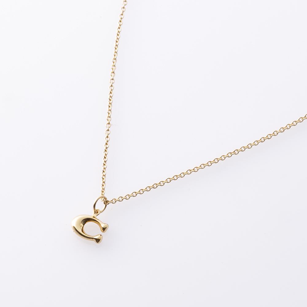 コーチ COACH ネックレス ロゴ ペンダント 37335949GLD710【FITHOUSE ONLINE SHOP】