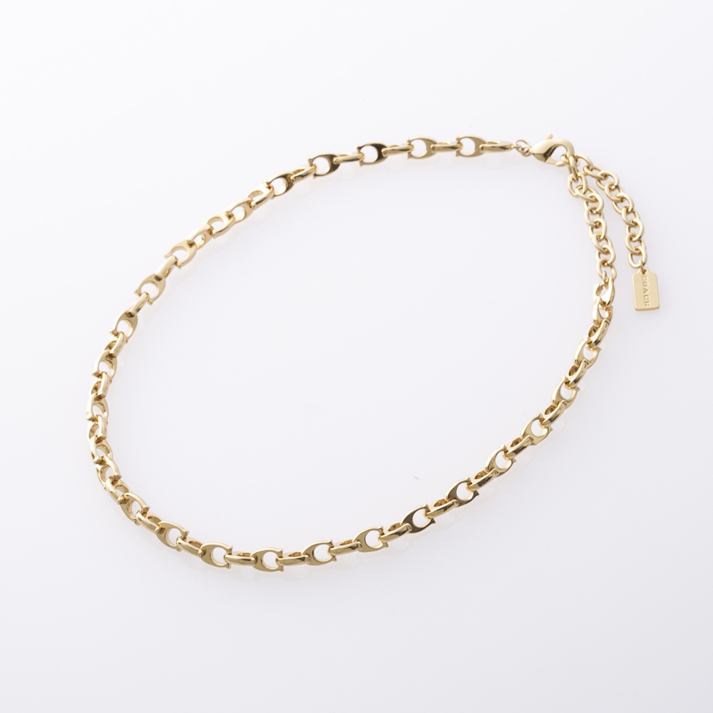 コーチ COACH ネックレス NK SIG C CHAIN CHOKER 37470294 GLD710【FITHOUSE ONLINE SHOP】