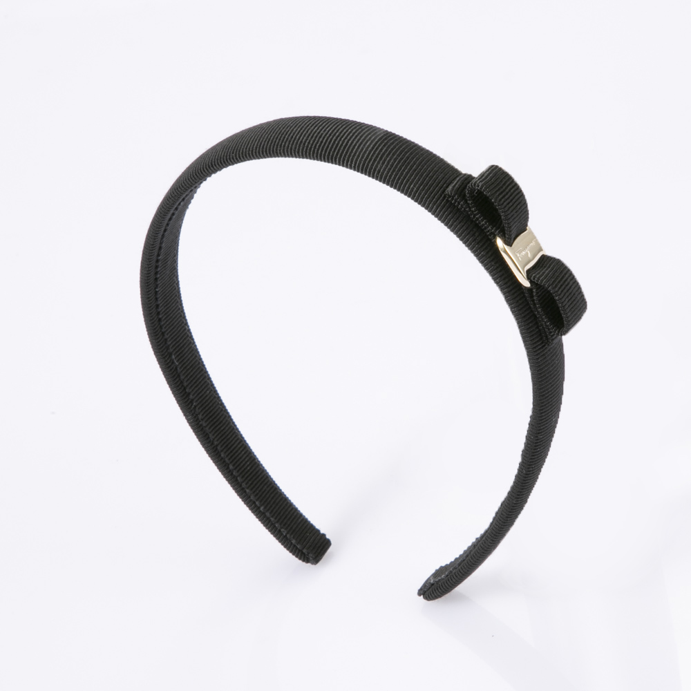 サルヴァトーレフェラガモ salvatore ferragamo PASSATA ヴァラリボン カチューシャ 340086 430314 001【FITHOUSE ONLINE SHOP】