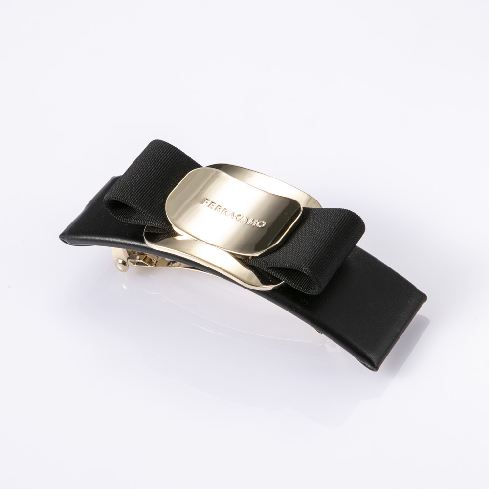 サルヴァトーレフェラガモ salvatore ferragamo VARA PLATE バレッタ 340421 771551 001【FITHOUSE ONLINE SHOP】