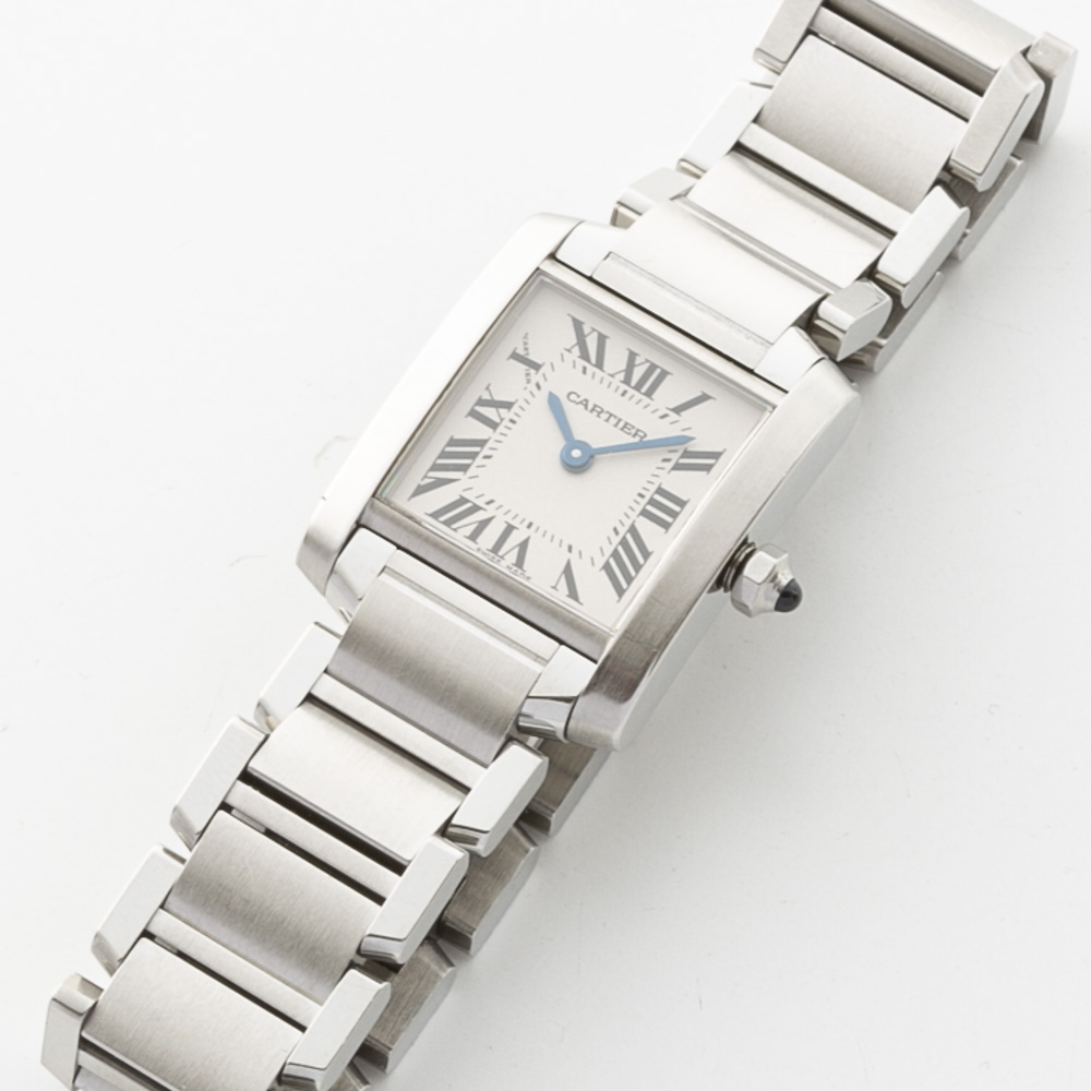 【ヴィンテージ・中古】カルティエ Cartier レディース腕時計 タンクフランセーズ SM W51008Q3【FITHOUSE ONLINE SHOP】