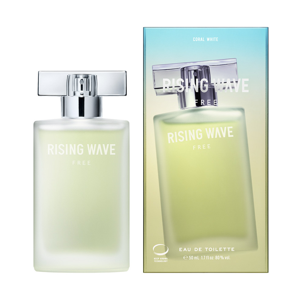RISINGWAVE フレグランス・香水 ライジングウェーブ フリー コーラルホワイト オードトワレ 50mL【FITHOUSE ONLINE SHOP】