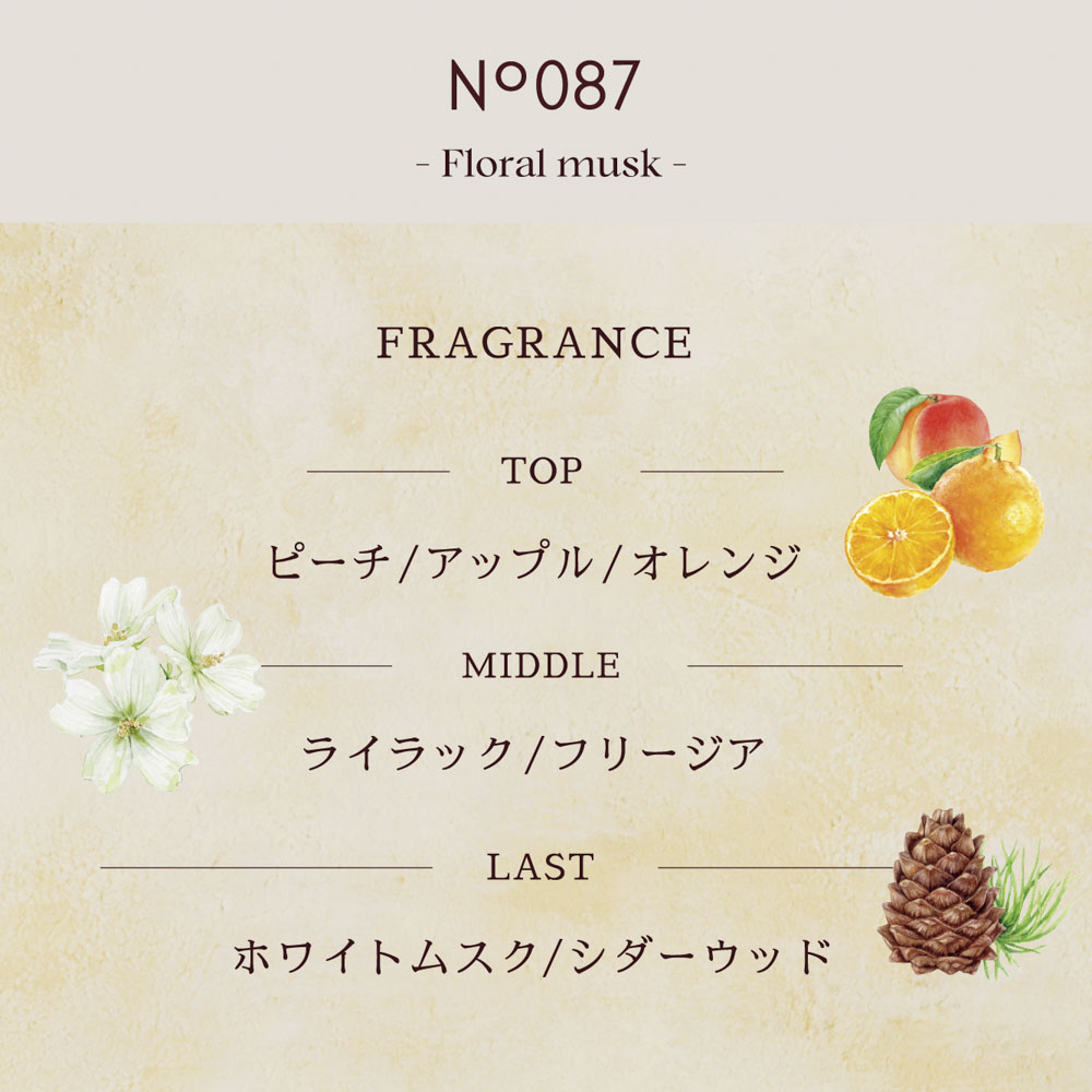 ビージーエム bgm コスメ 香水・フレグランス N0.087 EDP#50【FITHOUSE ONLINE SHOP】