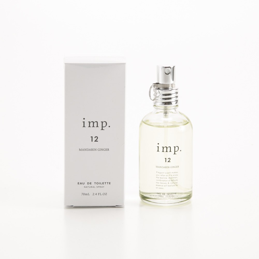 インプ imp. コスメ フレグランス・香水 12. マンダリンジンジャー EDT オードトワレ 70ml【FITHOUSE ONLINE SHOP】