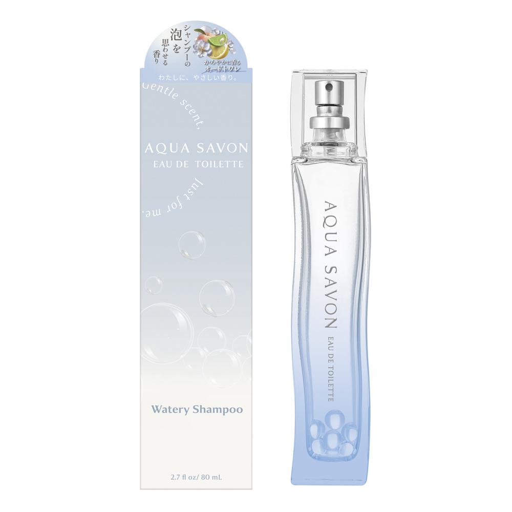 アクア シャボン AQUASAVON コスメ 香水・フレグランス ウォータリーシャンプーの香り オードトワレ 80mL【FITHOUSE ONLINE SHOP】