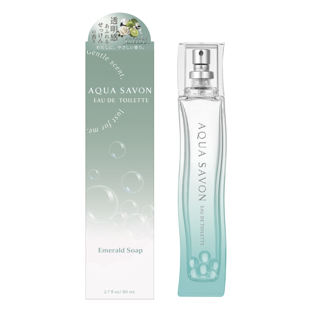 アクア シャボン AQUASAVON コスメ 香水・フレグランス エメラルドソープの香り オードトワレ 80mL【FITHOUSE ONLINE SHOP】