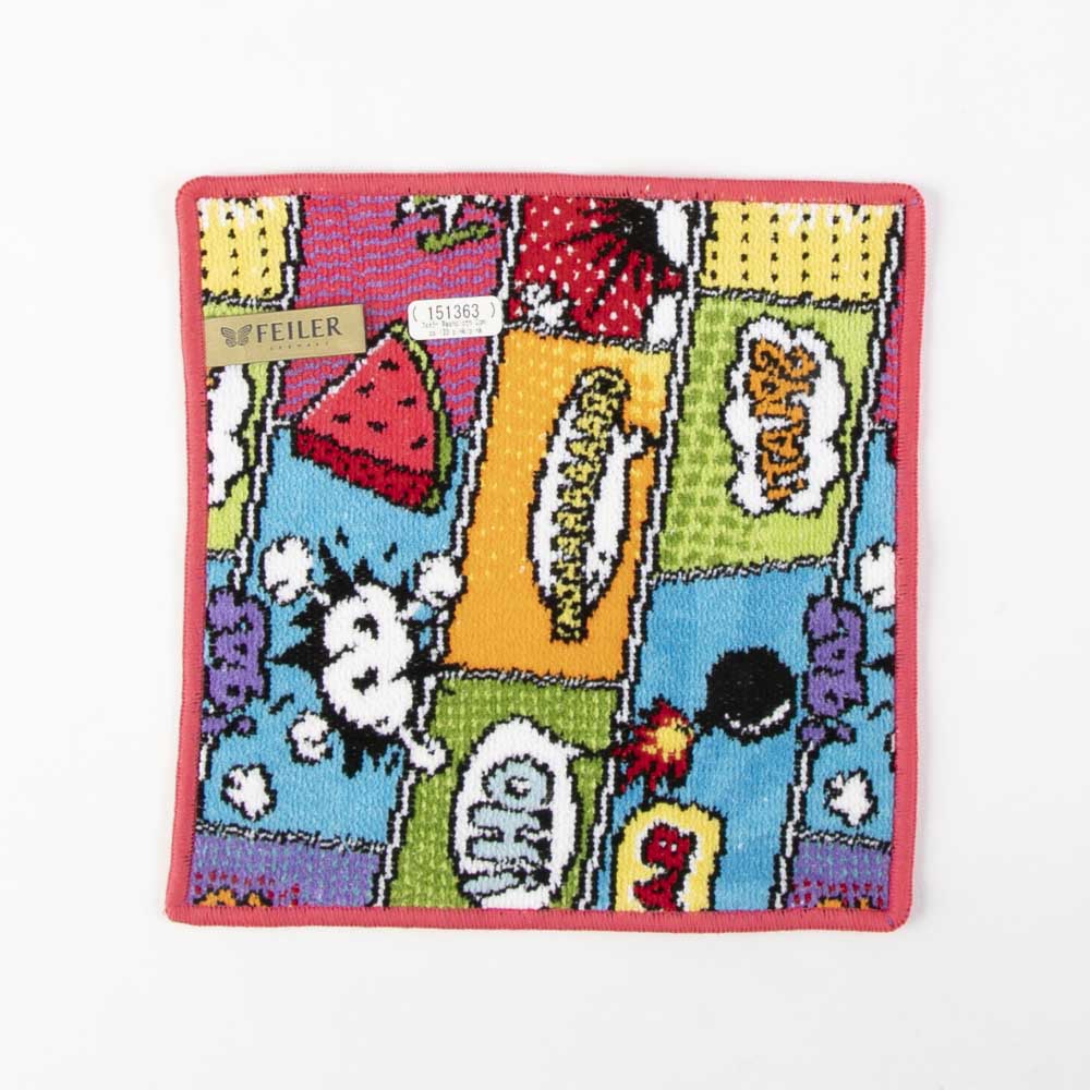 フェイラー FEILER ハンカチ COMICS コミックス 25×25 ピンク フェイラー FEILER ハンカチ COMICS コミックス 25×25 ピンク