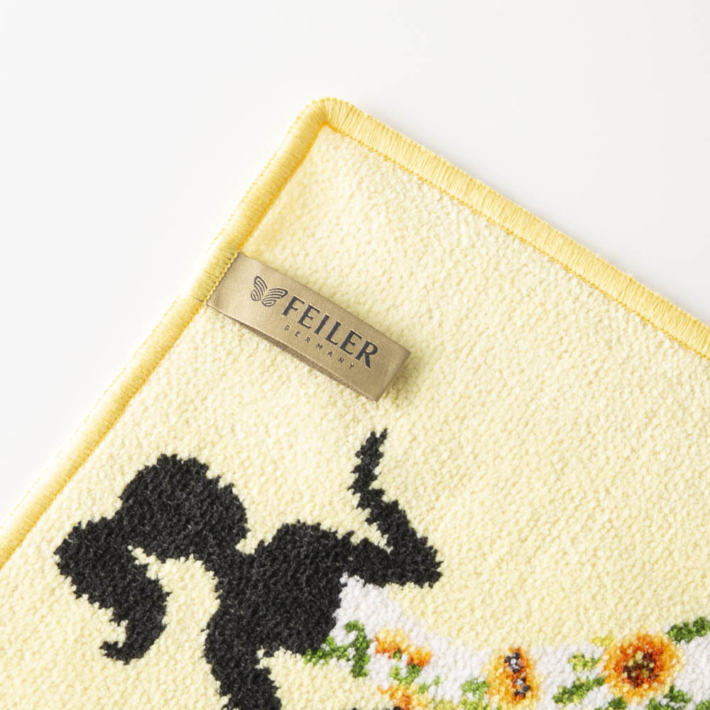 フェイラー FEILER ハンカチ MISS FLOWER YELLOW ミス フラワー イエロー 289770【FITHOUSE ONLINE SHOP】