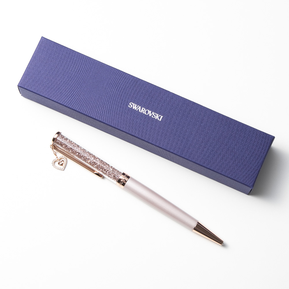 スワロフスキー SWAROVSKI ボールペン CRYSTALLINE ハートチャーム 5527536【FITHOUSE ONLINE SHOP】