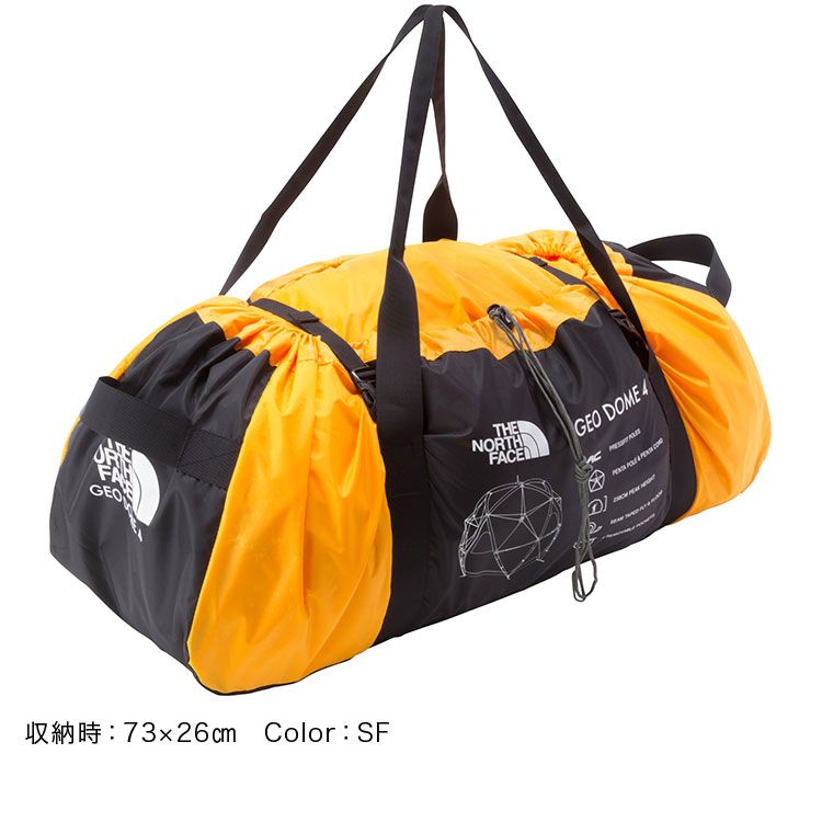 ザ・ノース・フェイス THE NORTH FACE テント ジオドーム4  GEODOME4 NV21800【FITHOUSE ONLINE SHOP】