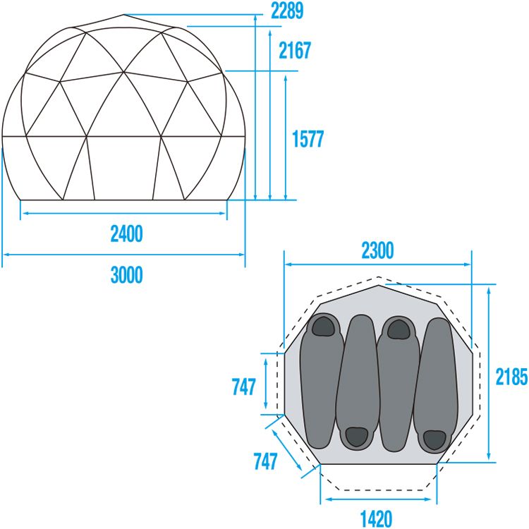 ザ ノースフェイス THE NORTH FACE テント ジオドーム4  GEODOME4 NV21800【FITHOUSE ONLINE SHOP】