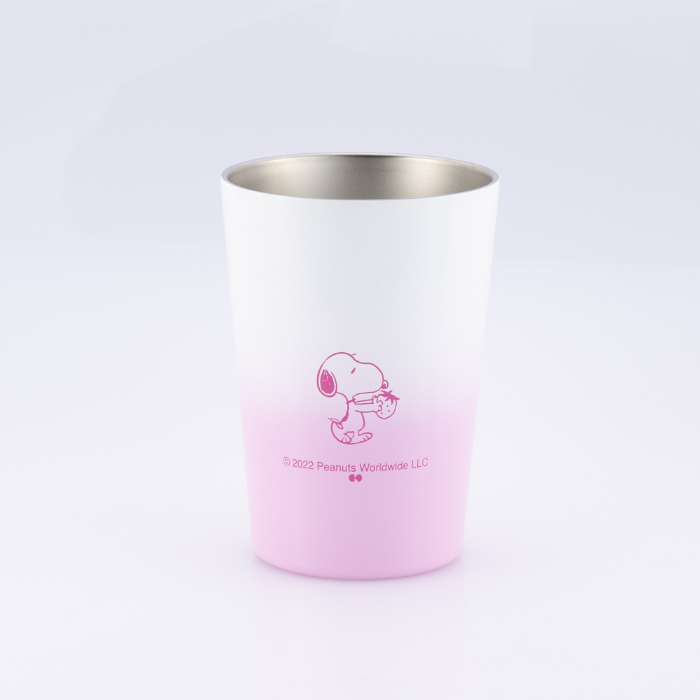 ＰＥＡＮＵＴＳ ピーナッツ ステンレスタンブラー WH×PK PI-1702【FITHOUSE ONLINE SHOP】