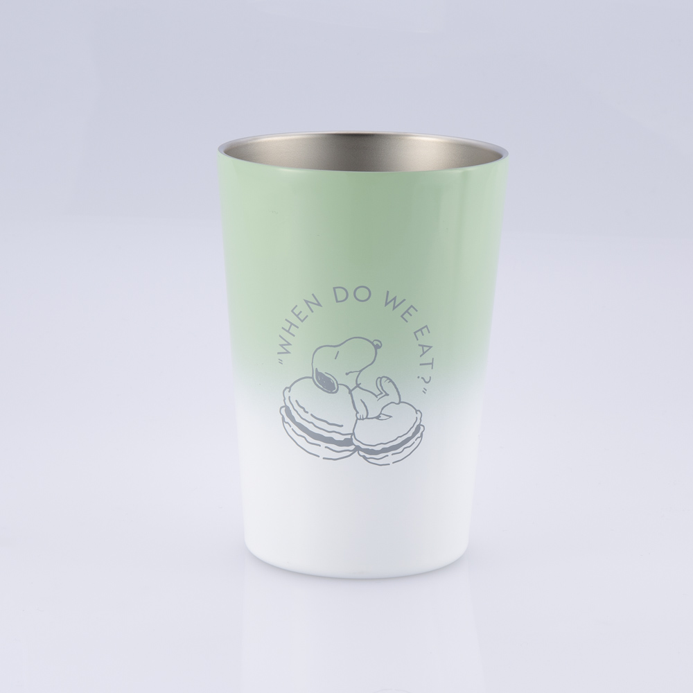 ＰＥＡＮＵＴＳ ピーナッツ ステンレスタンブラー GN×WH PI-1703【FITHOUSE ONLINE SHOP】