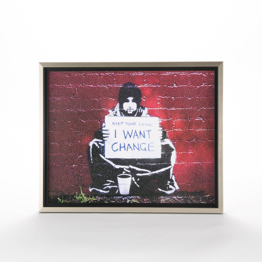 バンクシー Banksy アートフレーム BK-10001【FITHOUSE ONLINE SHOP】