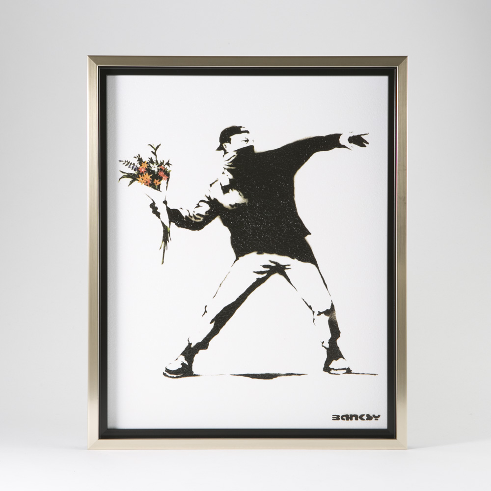 バンクシー Banksy アートフレーム BK-10007【FITHOUSE ONLINE SHOP】