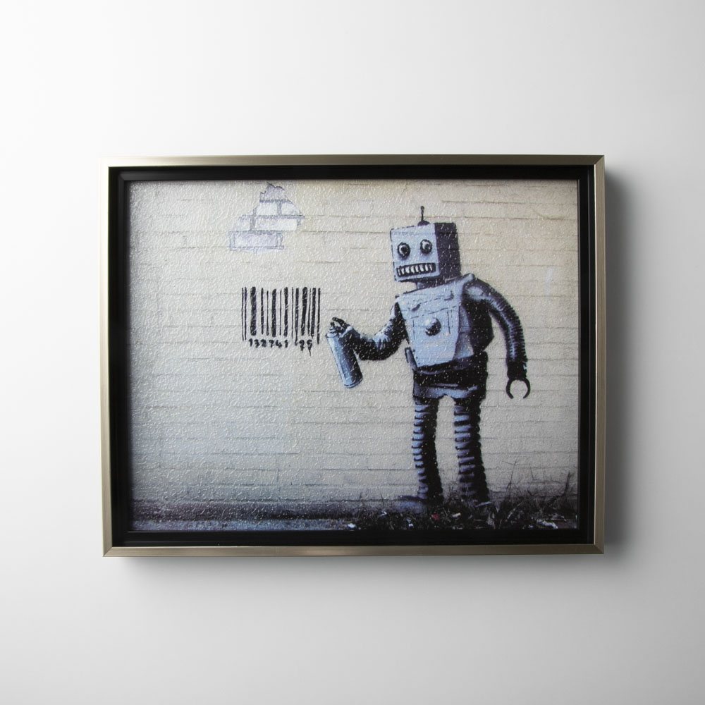 バンクシー Banksy アートフレーム BK-09001【FITHOUSE ONLINE SHOP】
