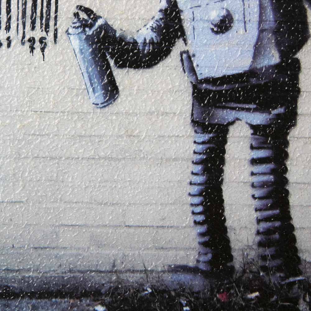 バンクシー Banksy アートフレーム BK-09001【FITHOUSE ONLINE SHOP】