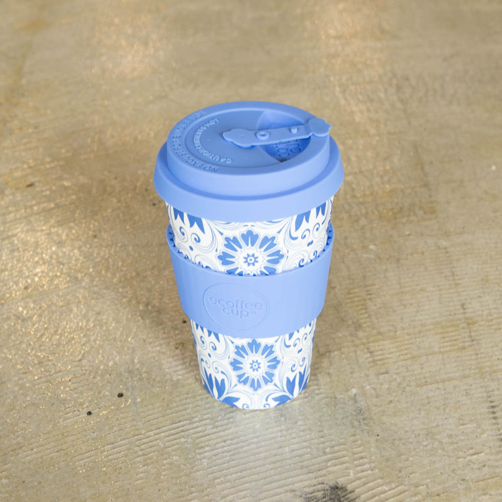 エコーヒーカップ Ecoffee Cup タンブラー DELFT TOUCH 14oz/400ml 650169【FITHOUSE ONLINE SHOP】