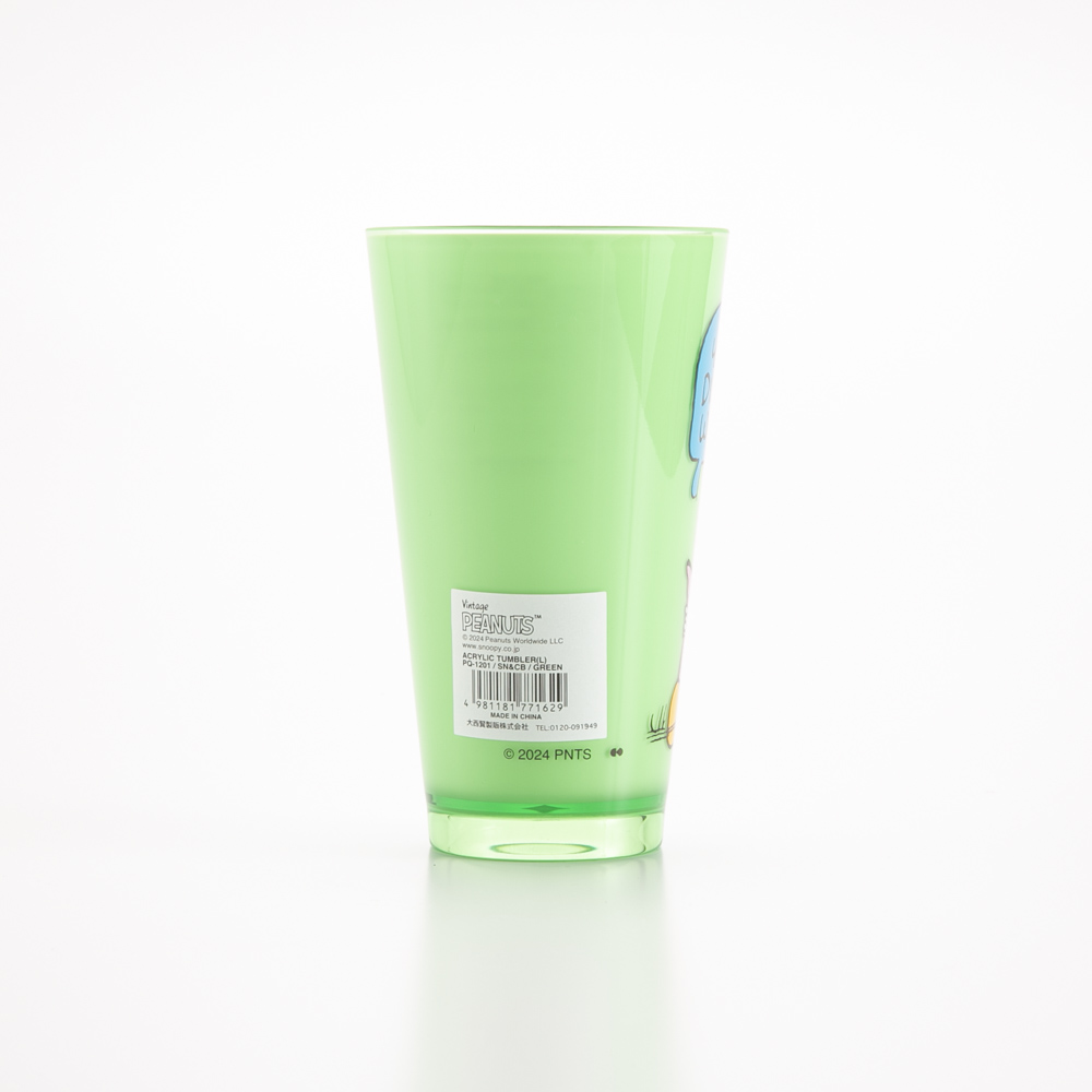 ピーナッツ PEANUTS アクリルタンブラー 620ml PQ-1201【FITHOUSE ONLINE SHOP】