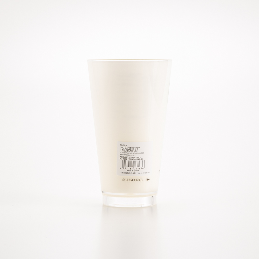 ピーナッツ PEANUTS アクリルタンブラー 620ml PQ-1202【FITHOUSE ONLINE SHOP】