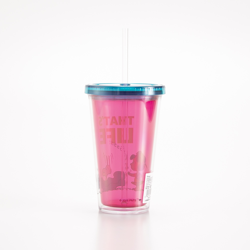 ピーナッツ PEANUTS ストロータンブラー 550ml PQ-1601【FITHOUSE ONLINE SHOP】
