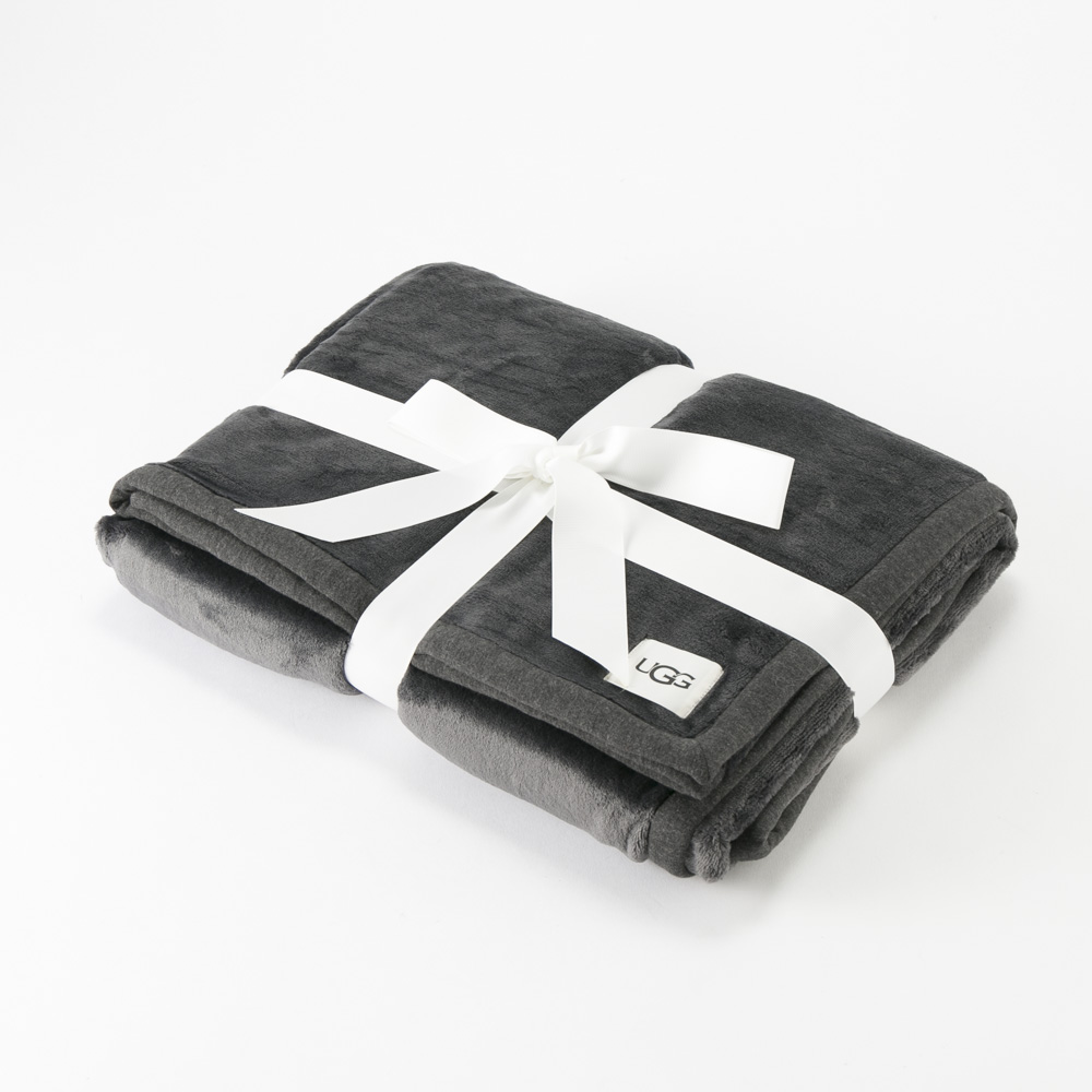 アグ UGG ブランケット Duffield Throw II ダッフィールド スロー II Black Bear Heather 1106011 BBHT【FITHOUSE ONLINE SHOP】
