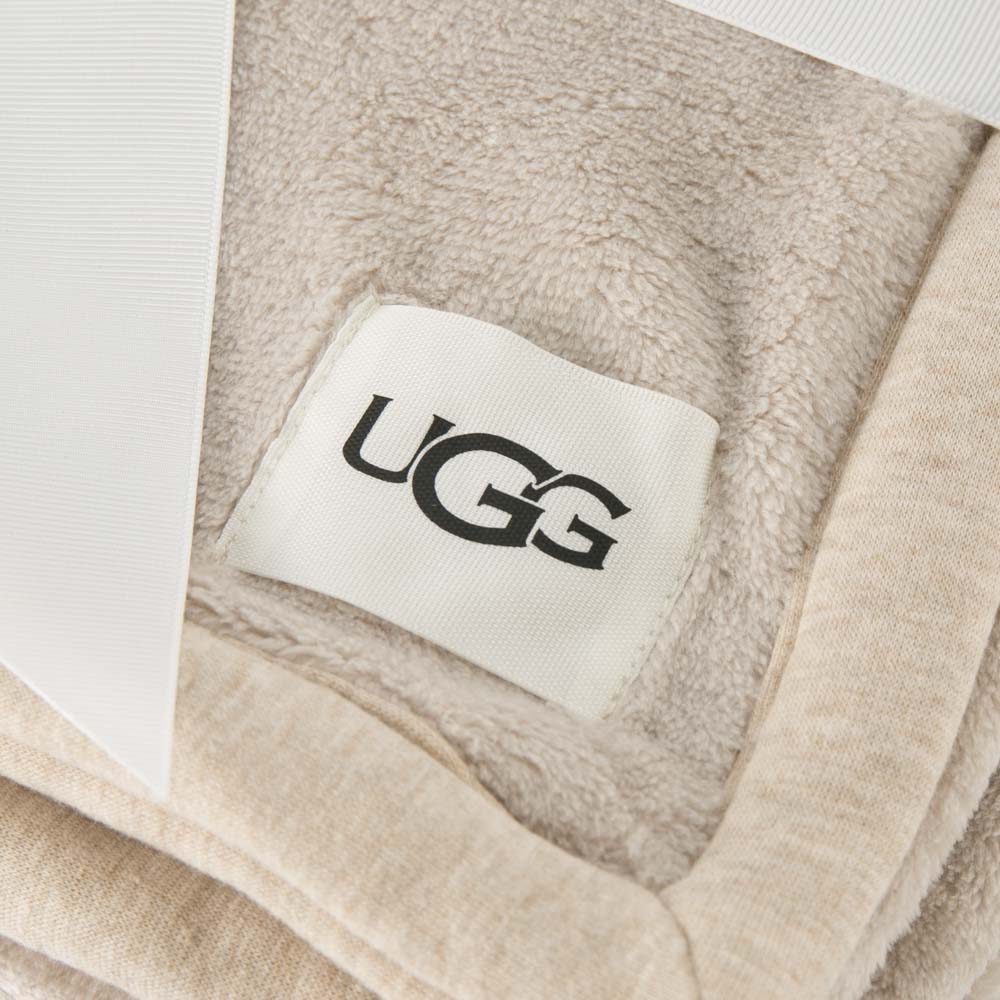 販売期間-アグ UGG ブランケット ロ•ゴ グレー DUFFIELD THROW II 送料