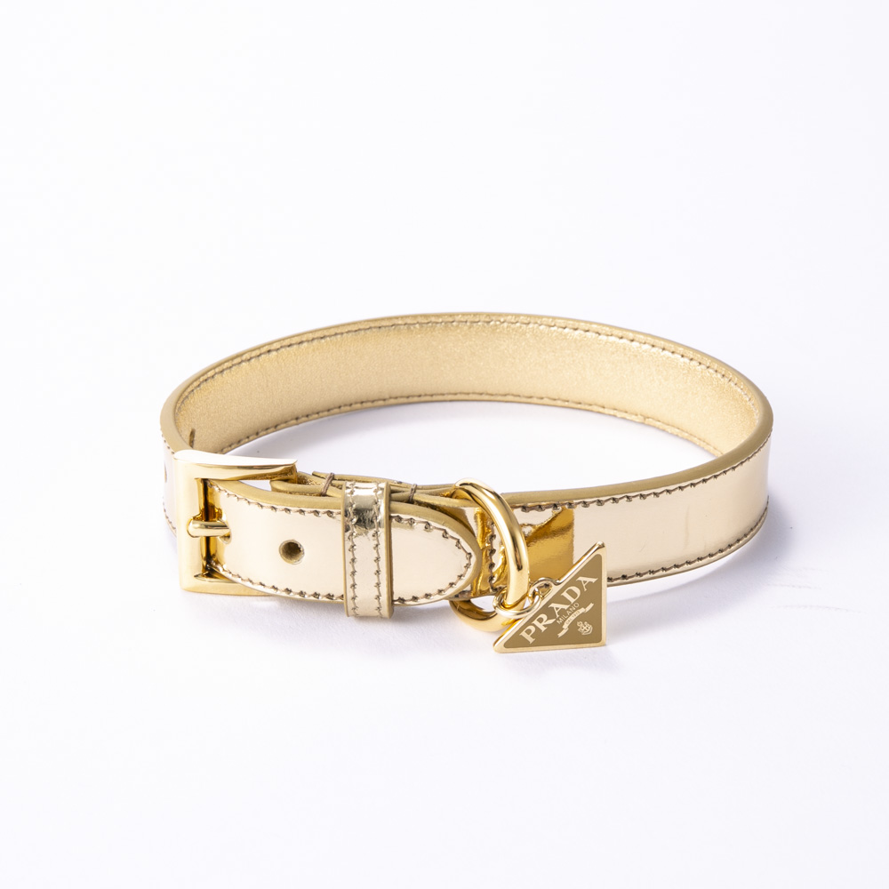プラダ PRADA 首輪 ブラッシュドレザーペットカラー 2YC015 ZO6 F0522 