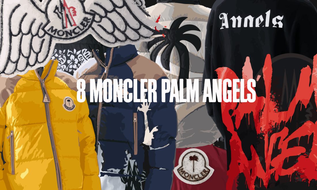 MONCLER  Palm Angels コラボショルダー