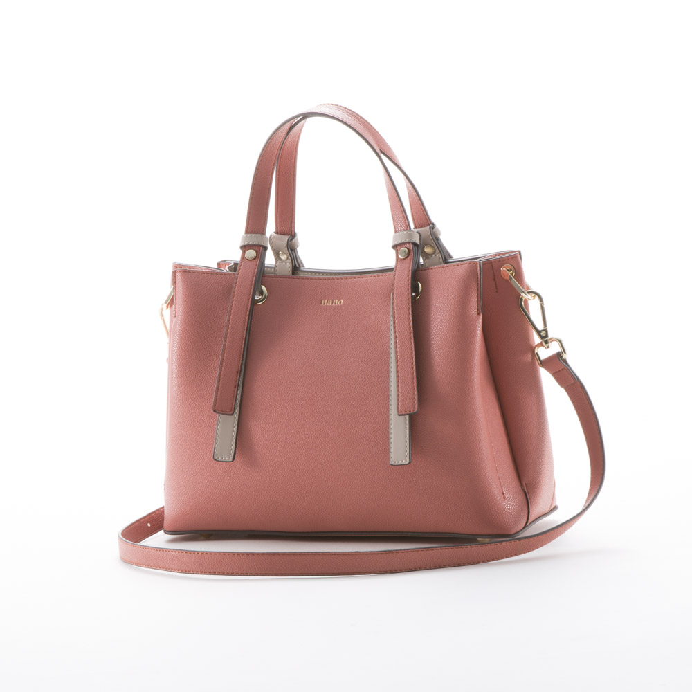 nano 2WAY tote bag PINK